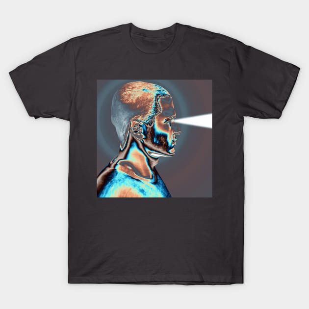 Laser beams from eyes T-Shirt by rolffimages